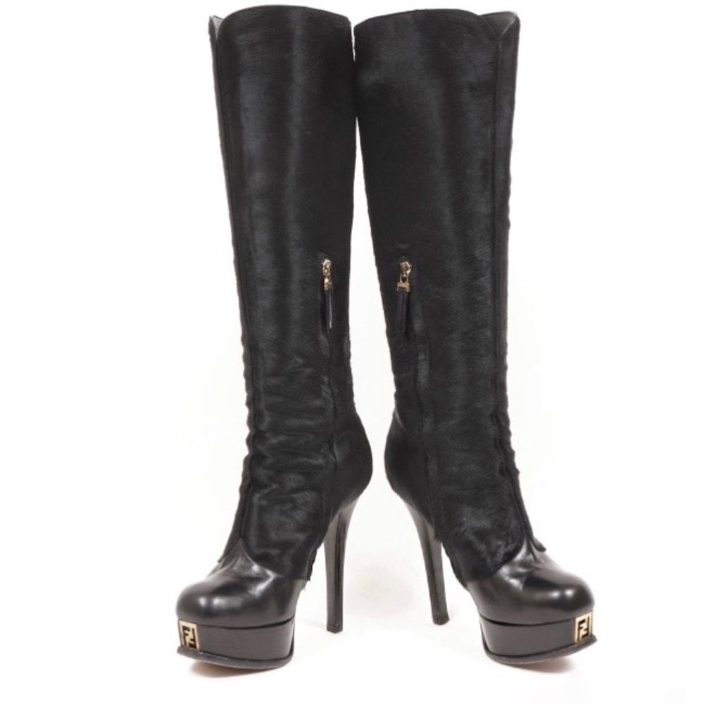 Fendi knee high boots - Picture 1 of 16